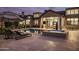 Luxury pool and spa with lounge chairs and patio at 5712 E Calle Camelia --, Phoenix, AZ 85018