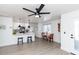 Modern kitchen with white cabinets and island at 621 W Howe St, Tempe, AZ 85281