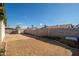 Backyard view with storage shed at 6815 W Reade Ave, Glendale, AZ 85303