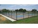 Several well-maintained pickleball courts at 7750 E Broadway Rd # 684, Mesa, AZ 85208