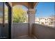 Spacious balcony with views of the surrounding area at 9151 W Greenway Rd # 276, Peoria, AZ 85381