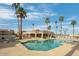 Community pool with spa and lounge chairs; inviting outdoor space at 9151 W Greenway Rd # 276, Peoria, AZ 85381