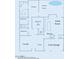 Detailed floor plan showcasing the layout of the home, including the primary bedroom, great room, and kitchen at 1890 W Wisteria Dr, Chandler, AZ 85248