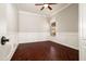 Charming office featuring wood floors in a herringbone pattern, wainscoting and trim work at 1890 W Wisteria Dr, Chandler, AZ 85248