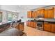 Kitchen features ample cabinetry, granite counters, and stainless steel appliances at 26335 W Burnett Rd, Buckeye, AZ 85396