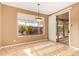 Sunlit dining room with access to the backyard at 2927 W Plum Hollow Dr, Anthem, AZ 85086