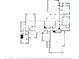 Detailed floor plan showcasing the layout of the home, including bedrooms, bathrooms, and living areas at 300 N Portland Ave, Gilbert, AZ 85234