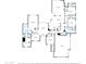 Detailed floor plan showcasing the layout of the home, including bedrooms, bathrooms, and living areas at 300 N Portland Ave, Gilbert, AZ 85234