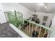 Open loft overlooking living area with spiral staircase at 428 N Mahogany Ct, Gilbert, AZ 85233