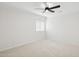 Well-lit bedroom featuring a ceiling fan and window at 6025 E Palomino Ln, Scottsdale, AZ 85266