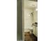 Bathroom with tub, shower, and granite vanity at 7 N 87Th Dr, Tolleson, AZ 85353