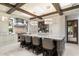 Spacious kitchen with island seating and high-end finishes at 8124 E Paraiso Dr, Scottsdale, AZ 85255