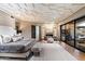 Spacious main bedroom with fireplace and private sitting area at 8124 E Paraiso Dr, Scottsdale, AZ 85255