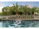 Inviting pool with water features and lush landscaping at 8124 E Paraiso Dr, Scottsdale, AZ 85255
