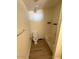 Bathroom with shower stall, toilet, and wood-look flooring at 8832 E Pueblo Ave # 29, Mesa, AZ 85208