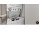 Stackable washer and dryer in convenient laundry closet at 10610 S 48Th St # 2096, Phoenix, AZ 85044