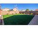 Artificial turf backyard with plenty of space for recreation at 11830 W Avenida Del Sol --, Sun City, AZ 85373