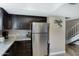 Kitchen features stainless steel appliances and granite countertops at 1211 N Miller Rd # 201, Scottsdale, AZ 85257