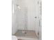 Modern shower with glass enclosure and tile accents at 13238 E Ranch Gate Rd, Scottsdale, AZ 85255