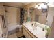 Clean bathroom with bathtub and shower at 1351 N Pleasant Dr # 2172, Chandler, AZ 85225