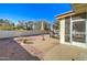 Landscaped backyard with patio and seating area at 14228 N Yerba Buena Way, Fountain Hills, AZ 85268