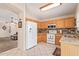 Kitchen with granite countertops and stainless steel appliances at 14805 W Caribbean Ln, Surprise, AZ 85379