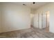 Spacious bedroom with ample closet space and neutral decor at 16148 W Starlight Dr, Surprise, AZ 85374