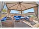 Private cabana with comfortable seating at 18961 N 264Th Ave, Buckeye, AZ 85396