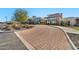 Brick paver driveway leading to the community center at 18961 N 264Th Ave, Buckeye, AZ 85396