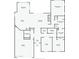 Floor plan showing a 2-bedroom, 2-bathroom home with an office and garage at 18961 N 264Th Ave, Buckeye, AZ 85396