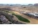 Aerial view of the community golf course at 18961 N 264Th Ave, Buckeye, AZ 85396