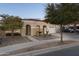 House exterior with landscaped yard and walkway at 21004 E Sunset Dr, Queen Creek, AZ 85142