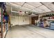 Garage with overhead storage and shelving at 25740 W Watkins St, Buckeye, AZ 85326