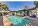 Inviting swimming pool in the backyard with patio furniture nearby at 2645 E Glenrosa Ave, Phoenix, AZ 85016