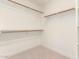 Large walk-in closet with double hanging rods and shelving at 3258 E Dover St, Mesa, AZ 85213