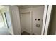 Small laundry room with washer and dryer hookups at 3405 W Danbury Dr # D121, Phoenix, AZ 85053