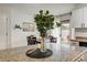 Kitchen island with granite countertop at 40136 N Costa Del Sol Dr, San Tan Valley, AZ 85140