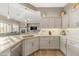 Modern kitchen with corner sink and ample cabinet space at 4907 W Faull Dr, New River, AZ 85087