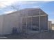 Covered boat storage area with metal roof, offering protection for watercraft and equipment against the elements at 50530 W Mockingbird Ln, Maricopa, AZ 85139