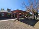 Relaxing covered patio perfect for outdoor dining and entertaining at 50530 W Mockingbird Ln, Maricopa, AZ 85139