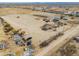 Aerial view of property showing house and expansive lot at 6210 N Poplar St, Maricopa, AZ 85139