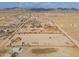 Aerial view of property showing multiple buildings and large lot at 6210 N Poplar St, Maricopa, AZ 85139