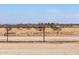 Large lot with a fence and desert landscape at 6210 N Poplar St, Maricopa, AZ 85139