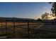 Empty horse pasture with mountains in the background at 6212 S 37Th St, Phoenix, AZ 85042