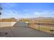 Private deck with mountain views at 6469 S Alameda Rd, Gold Canyon, AZ 85118