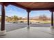 Relaxing pool area with mountain views at 6469 S Alameda Rd, Gold Canyon, AZ 85118