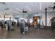 Fitness center with strength training equipment and a large mirror at 7740 E Gainey Ranch Rd # 13, Scottsdale, AZ 85258