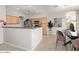 Modern kitchen featuring stainless steel appliances and breakfast bar at 88 E Macaw Ct, San Tan Valley, AZ 85143