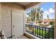 Private balcony overlooking landscaped grounds at 9708 E Via Linda -- # 2313, Scottsdale, AZ 85258