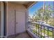 Private balcony offering a view of the community at 9708 E Via Linda -- # 2313, Scottsdale, AZ 85258